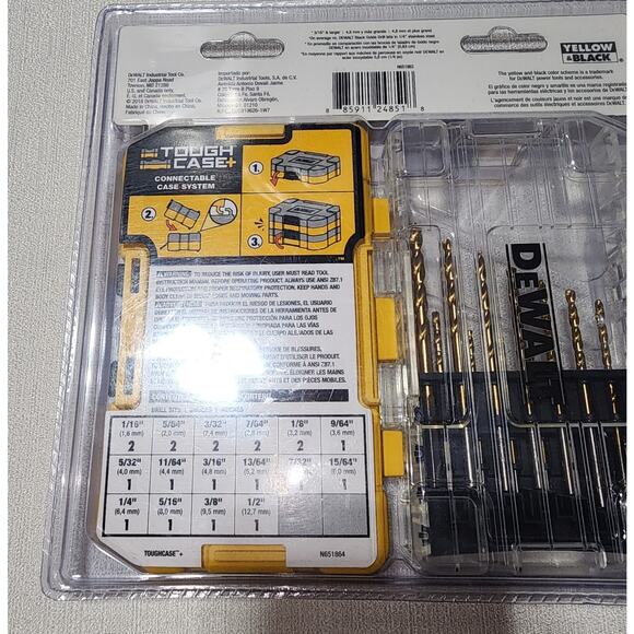 DeWalt 21 pc drill bit set - Picture 5 of 6